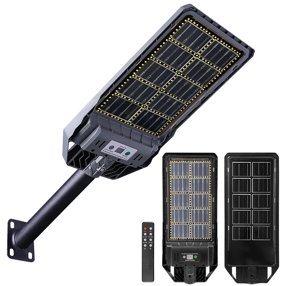 LED Solar Powered Outdoor Garden Light With Motion Sensor Waterproof IP65