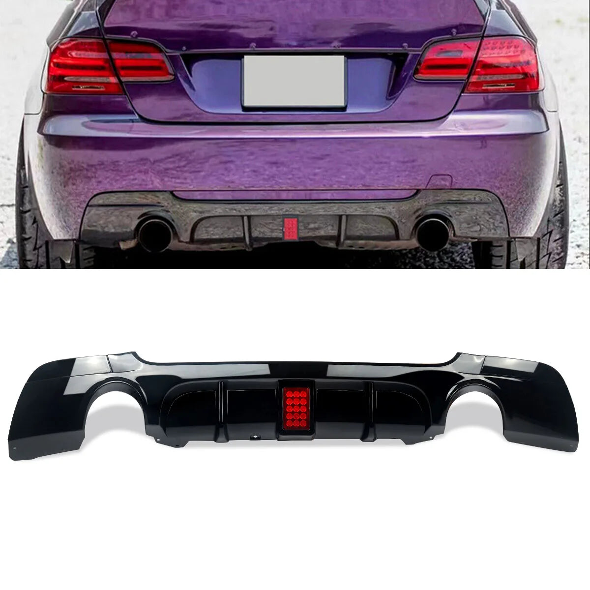 MagicKit BMW Rear Bumper Diffuser M Performance 3 Series