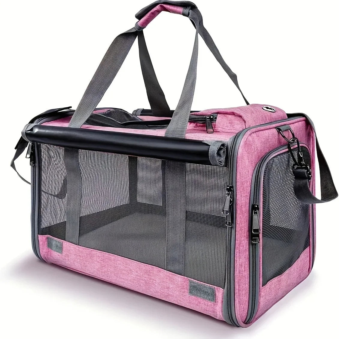 Soft Sided Airline Approved Pet Carrier For Dogs Portable Travel