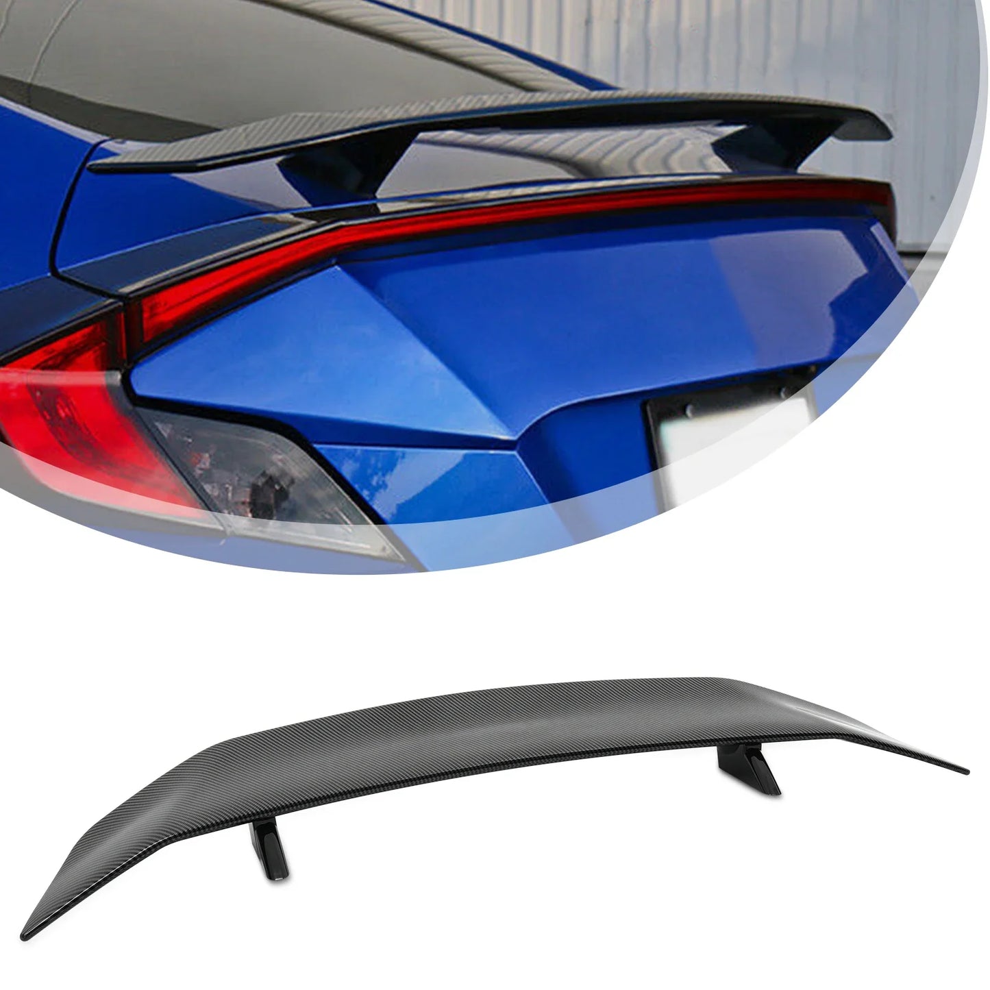 Universal GT Style Aluminum Rear Spoiler for Cars