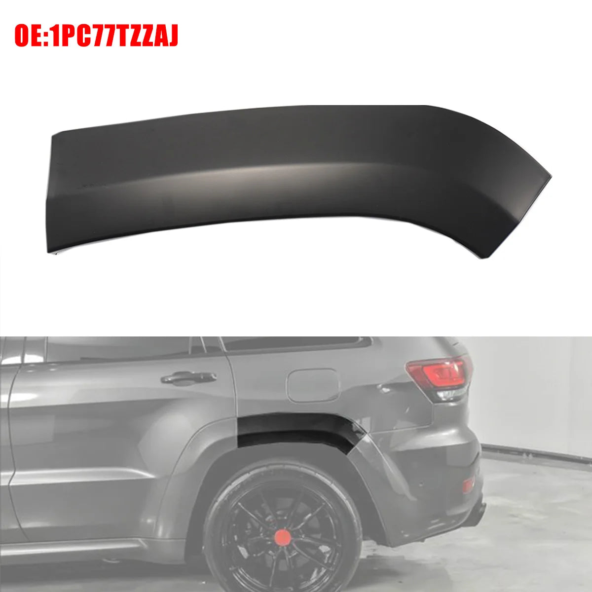 Jeep Grand Cherokee SRT Wheel Eyebrow Fender Body Kit