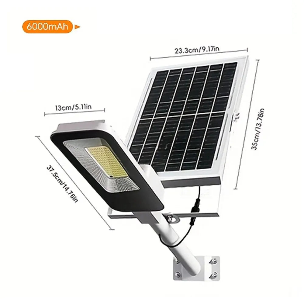Outdoor Waterproof Solar Lamps 6000mAh Street Light Set