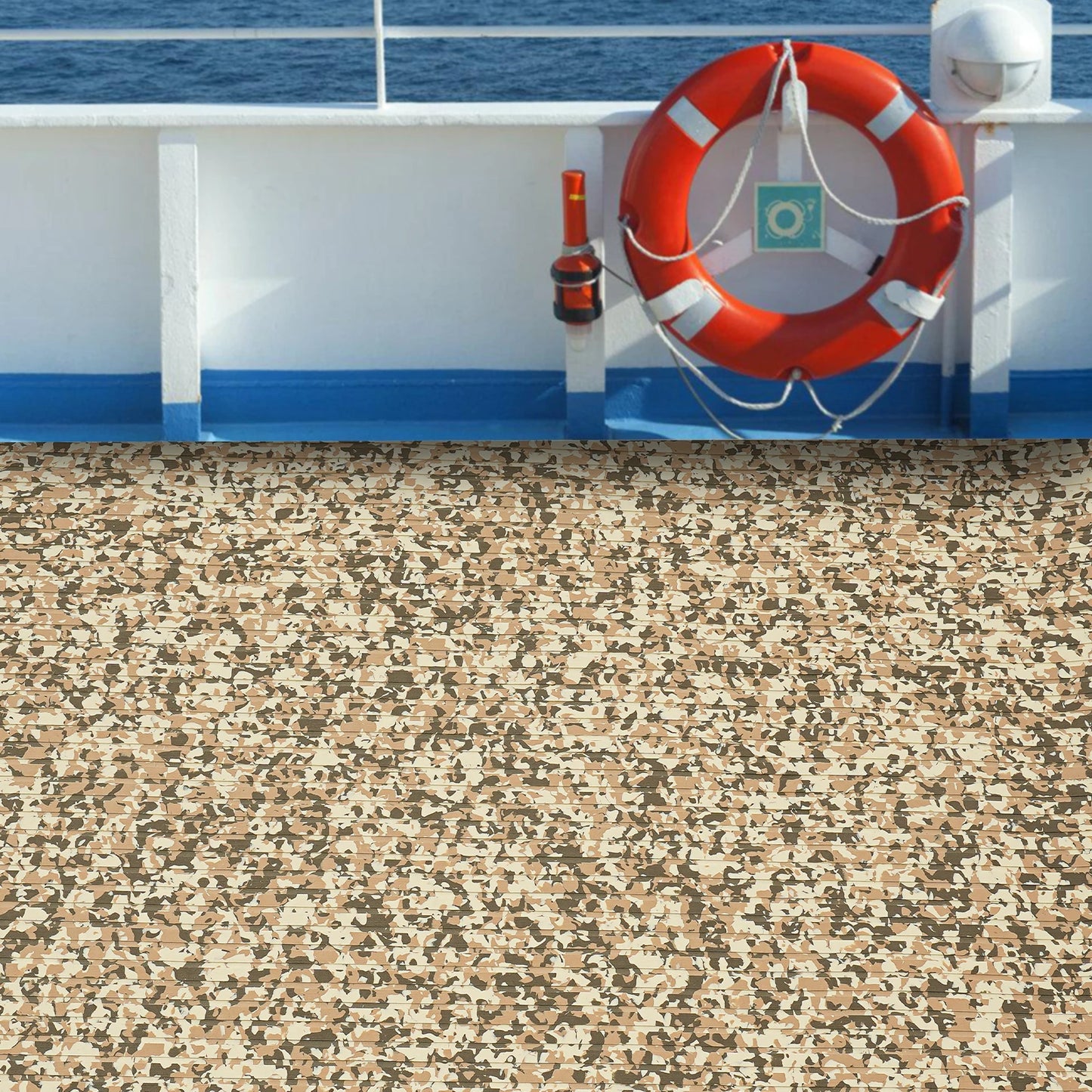Hign-concerned EVA Foam Boat Flooring Mat Self Adhesive Camouflage