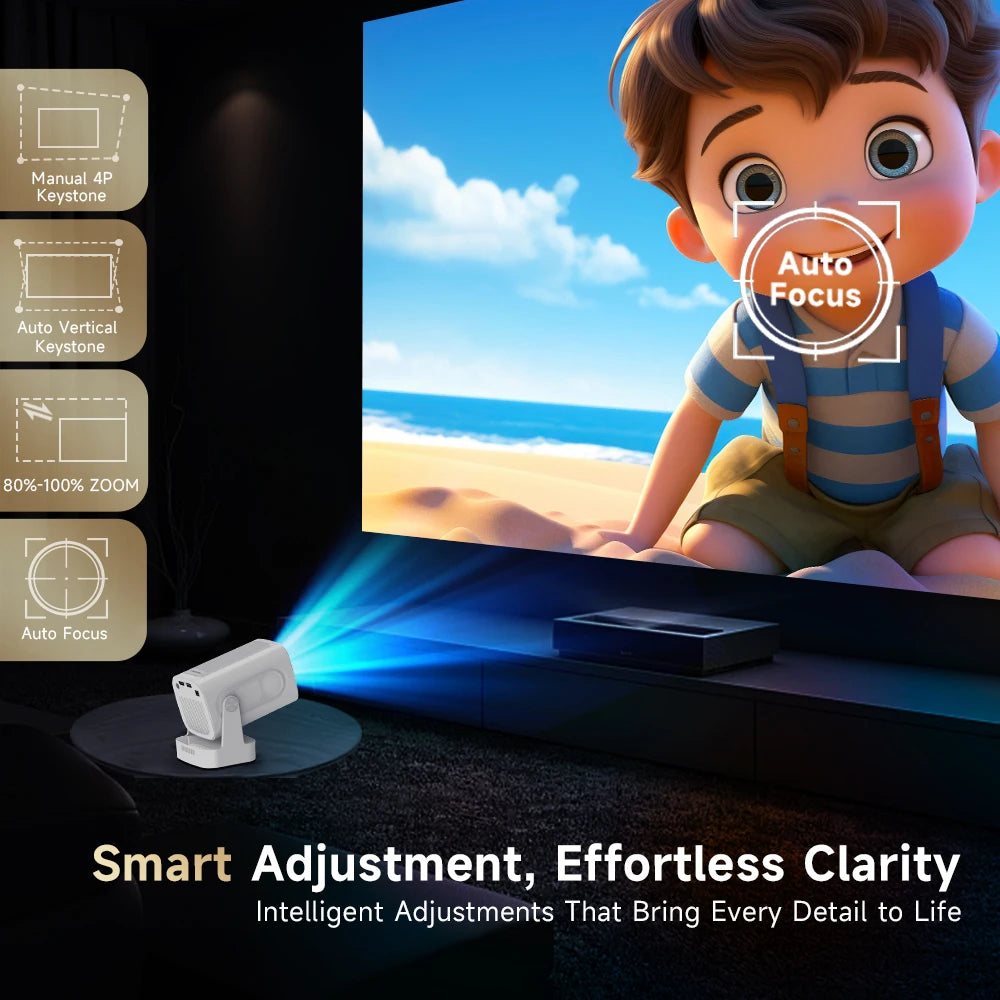 Magcubic HY310 Auto Focus Projector 1080P 4K Android WiFi6