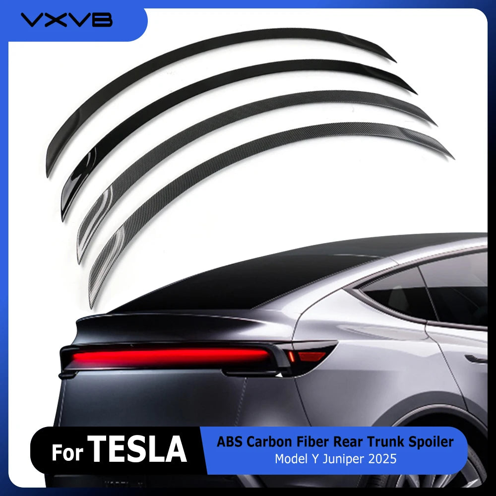 Tesla Model Y Juniper Spoiler ABS Carbon Fiber Rear Wing