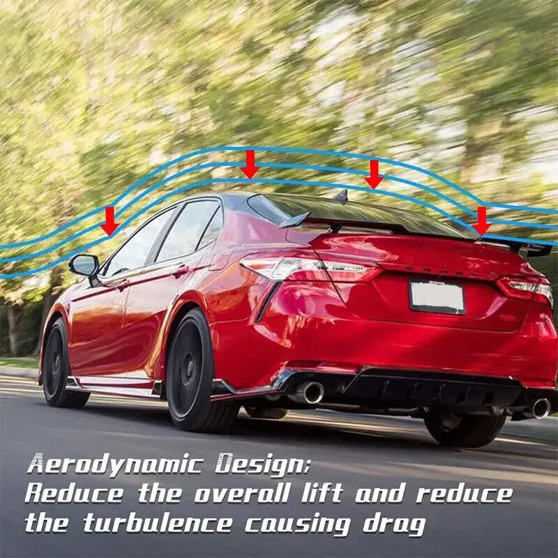 Unbranded TRD Style Rear Spoiler Lip for Toyota Camry