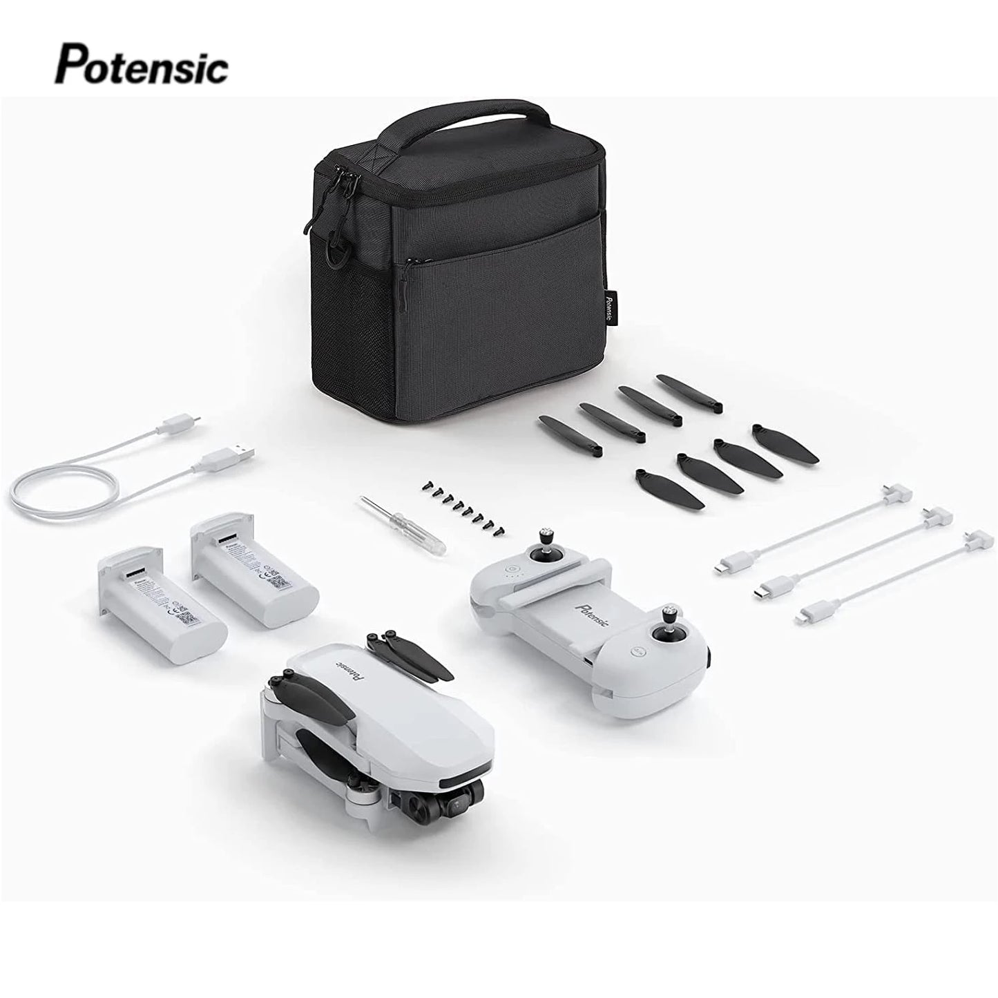 Potensic Drone GPS Auto Return 4K EIS Single Axis Gimbal