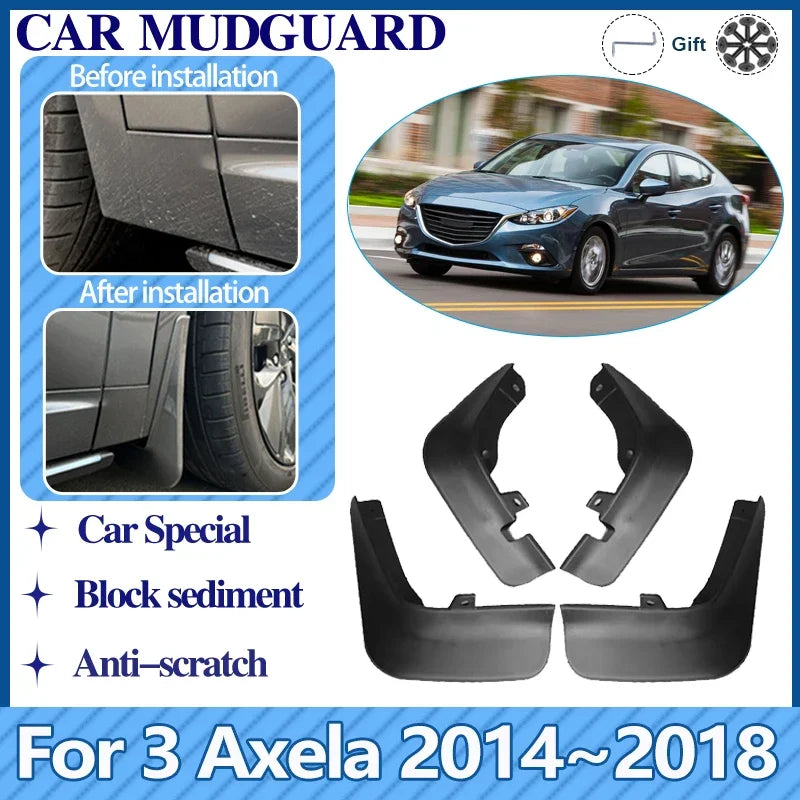 Mud Flaps for Mazda3 Axela Sedan Hatchback Mudguards