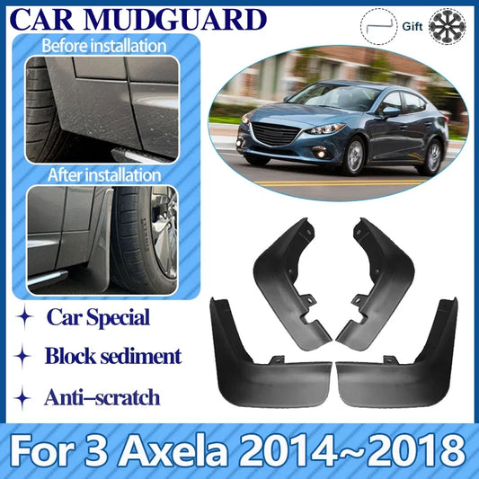Mud Flaps for Mazda3 Axela Sedan Hatchback Mudguards