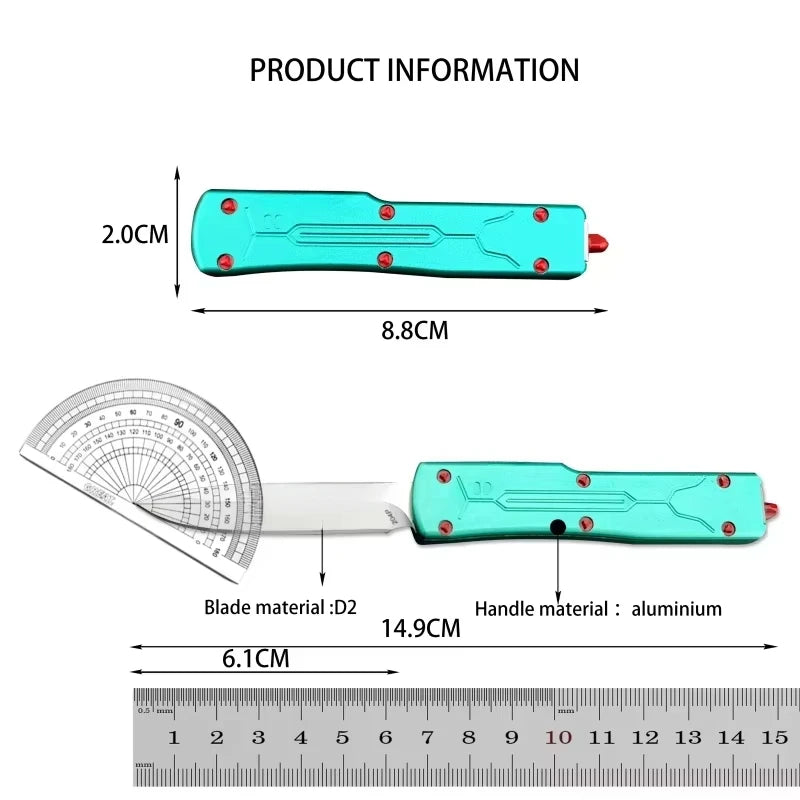 DIY Supplies Micro Tech Series Assisted Out Front Hunting Knife