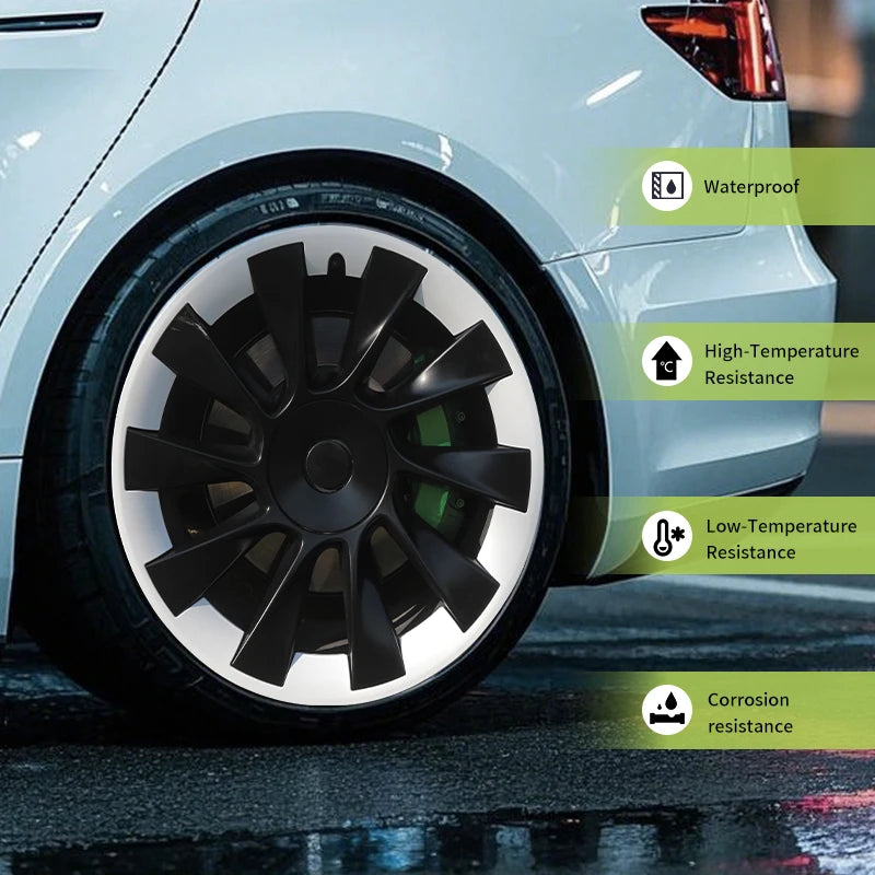 Motenio Tesla Model Y Hub Ring Protection Wheel Cover