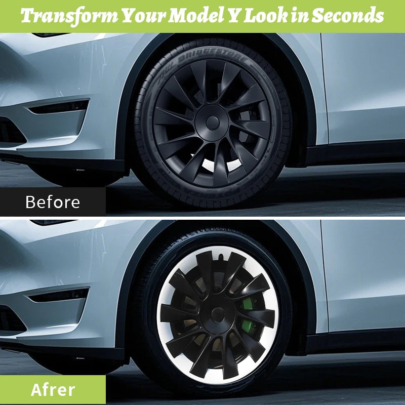 Motenio Tesla Model Y Hub Ring Protection Wheel Cover