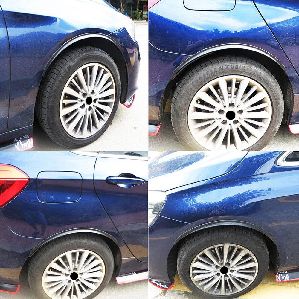 Universal Car Wheel Fender Flares Mud Guards Extension Protection