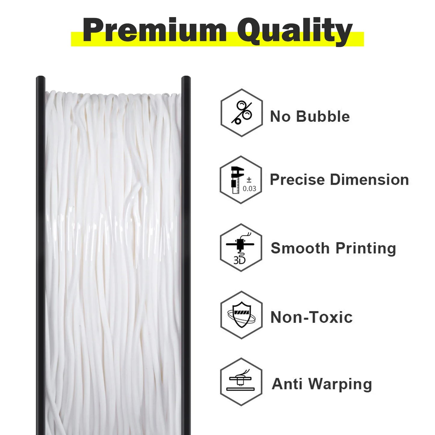 GEEETECH TPU Filament Flexible Material for 3D Printers