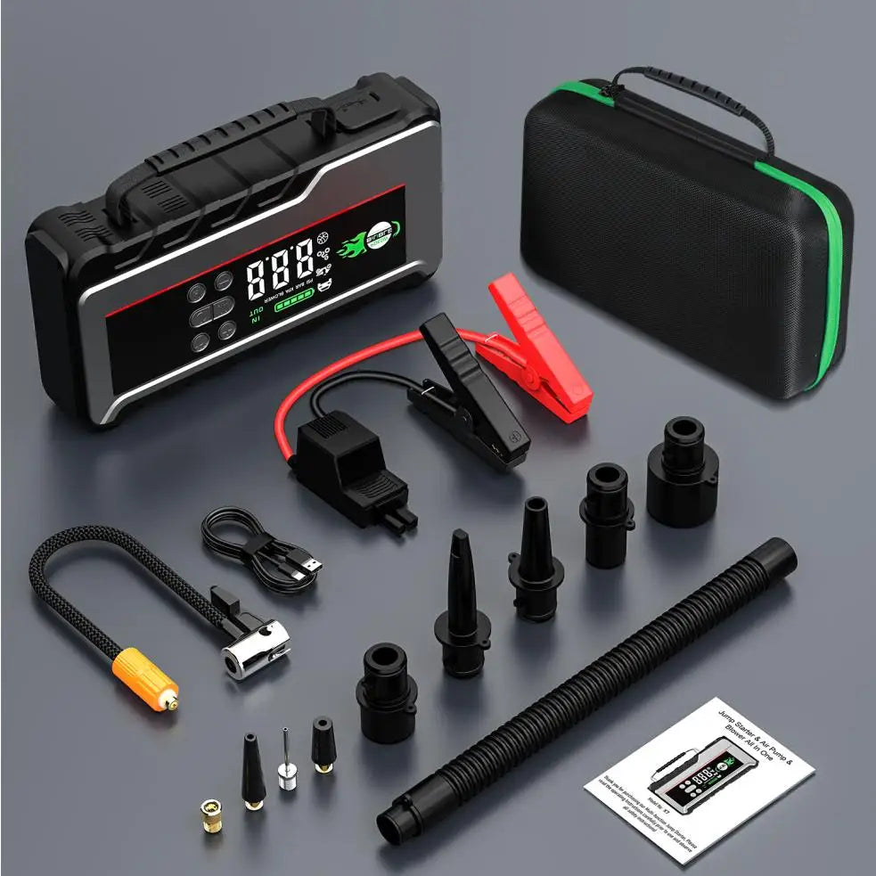 BSMOOM 7000A Car Jump Starter Power Bank With 150 PSI Air Pump
