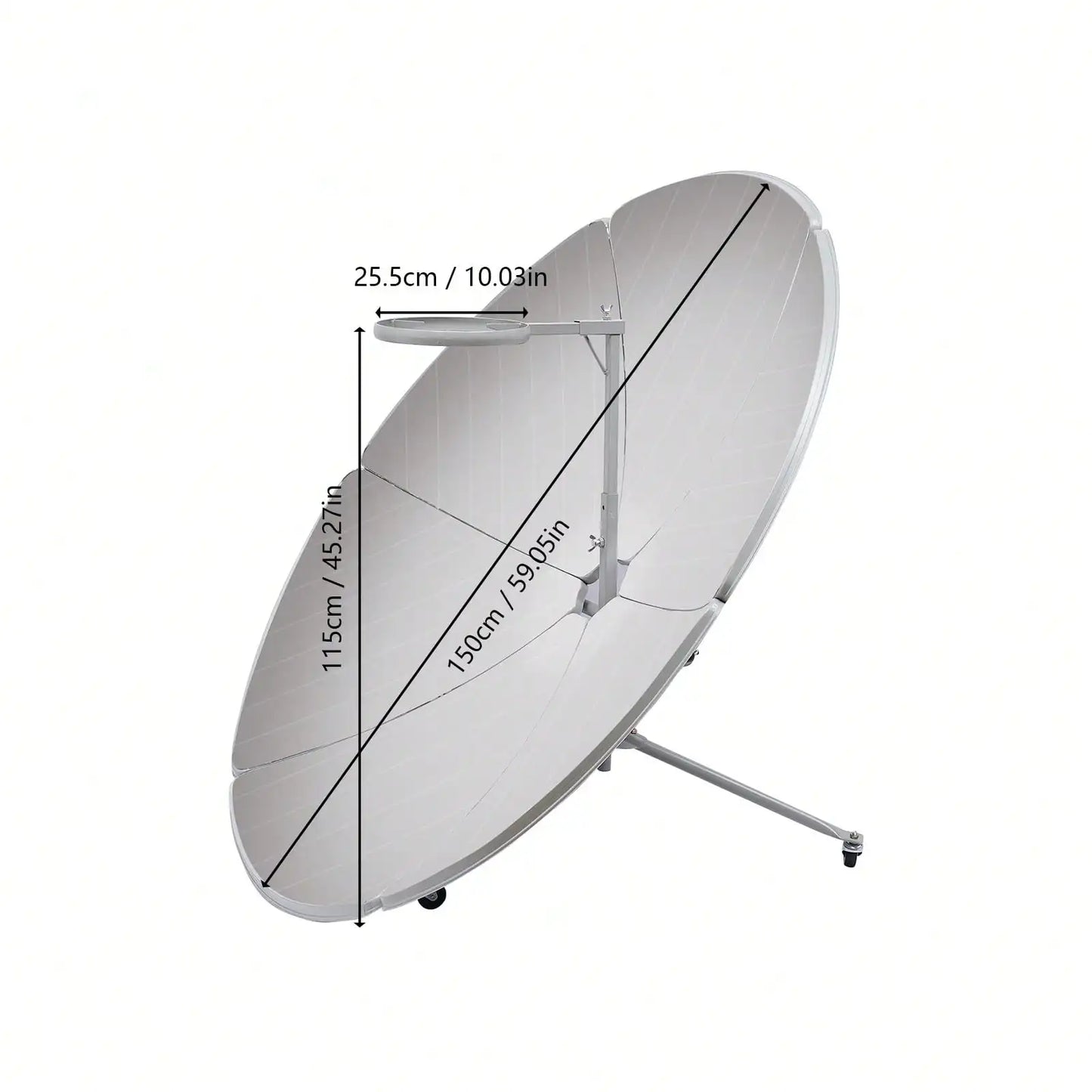 Solar Parabolic Sun Oven Camp Stove Outdoor Barbecue