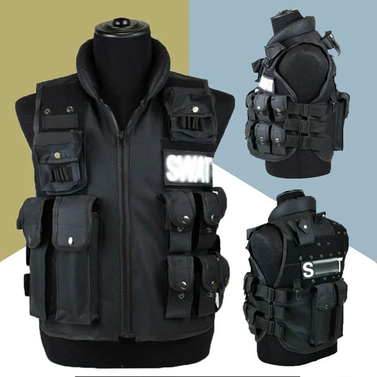 Hign-concerned SWAT Multi Pockets Tactical Vest For Outdoor Hunting