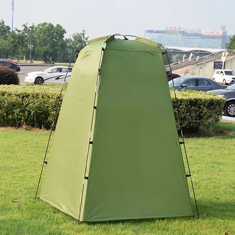 Building Outdoor Privacy Shower Tent Waterproof Changing Room For Camping