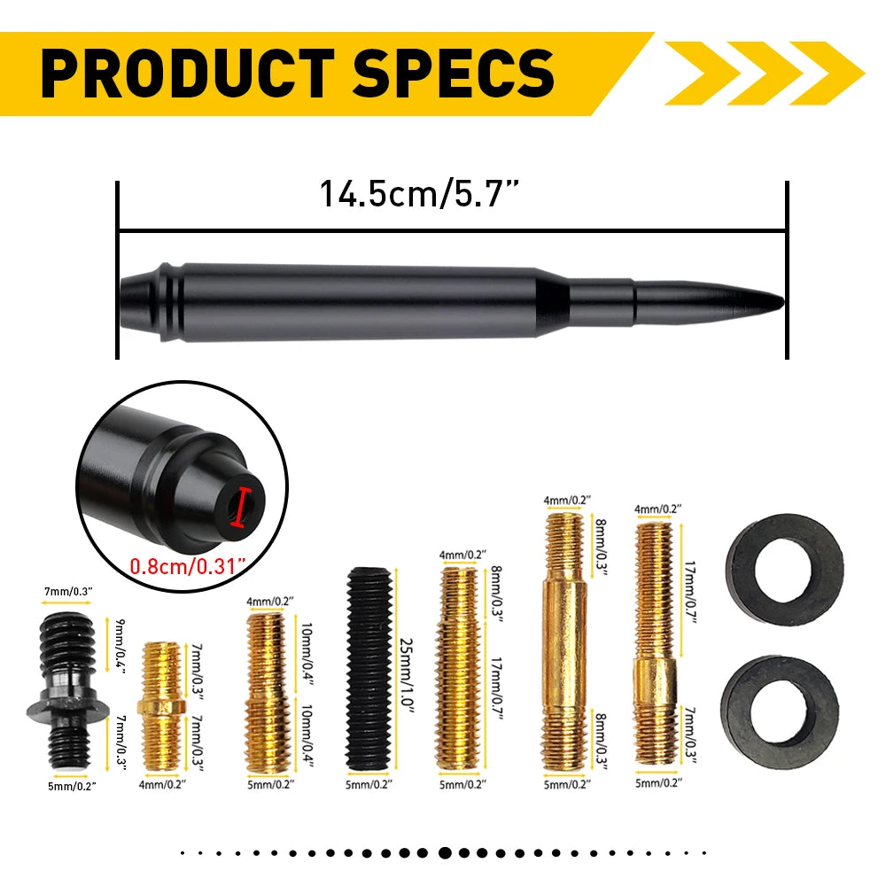 Car Roof Bullet Antenna For AM FM Radio Universal Aluminum