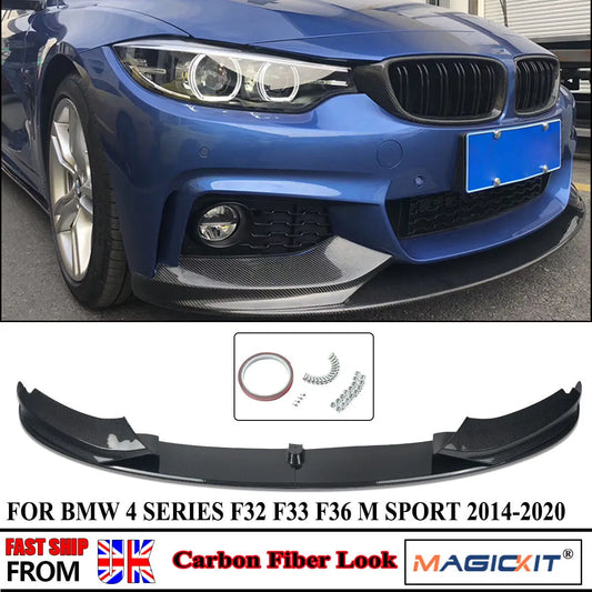 Magickit Front Performance Splitter Lip Spoiler for BMW 4 Series