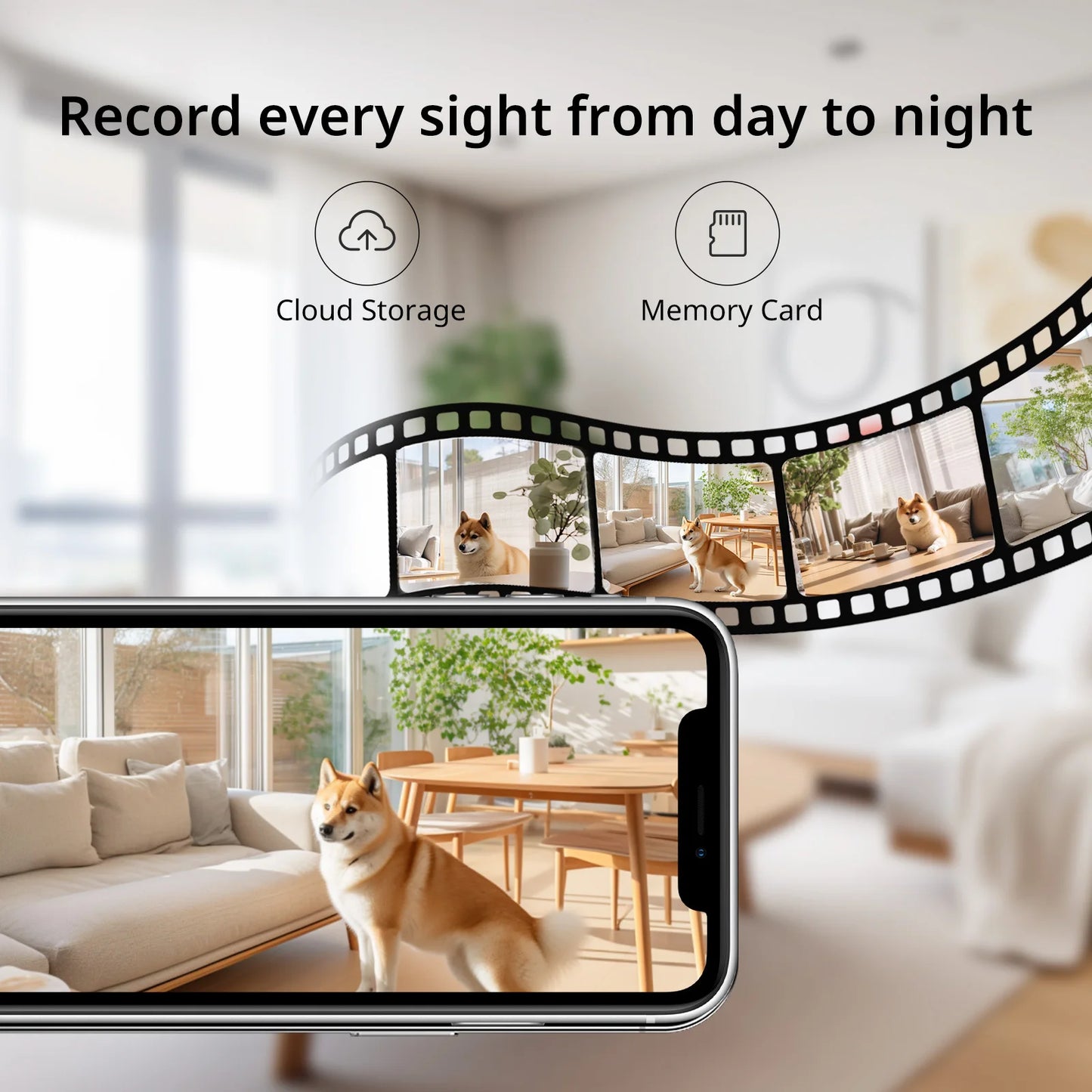 BoyKeep Smart Camera 2K Security Wifi Surveillance Indoor Night Vision