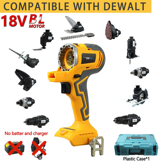 NEWONEDIY Brushless 12-in-1 Power Tool Set With Accessories