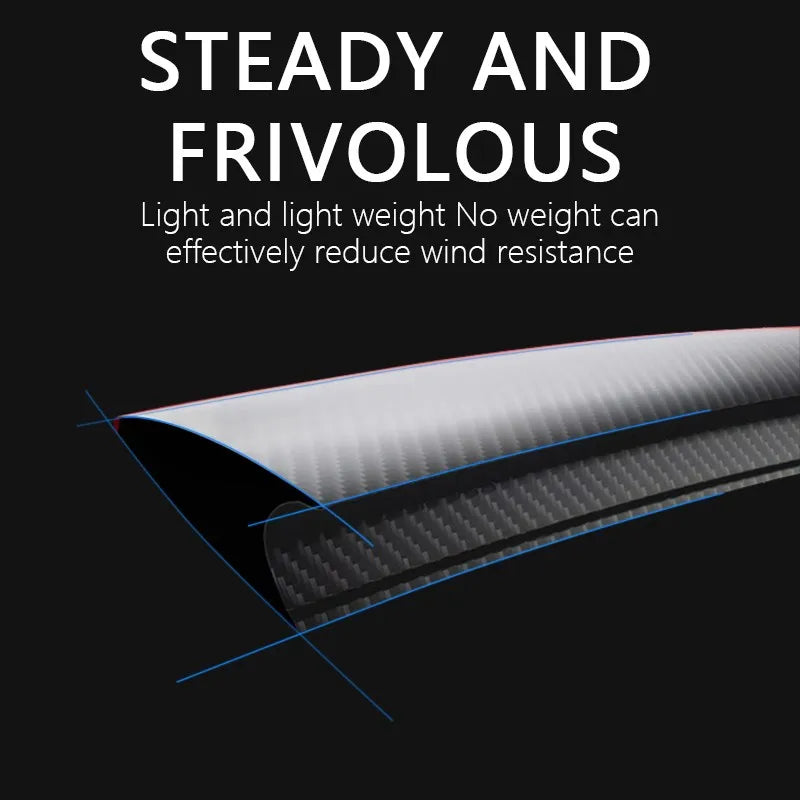 Tplus Tesla Model Y Rear Trunk Spoiler Real Carbon Fiber