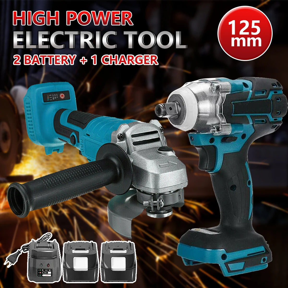 DIY Supplies Power Tool Set Multifunctional Spanner For Brushless Grinder