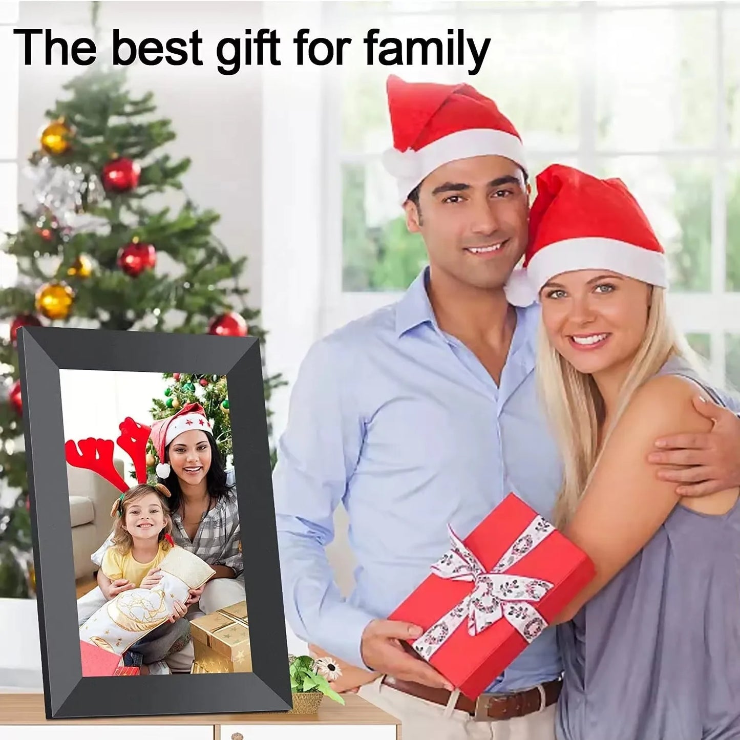 Yenock 32GB Smart WiFi Digital Photo Frame 1280x800 Touch Screen