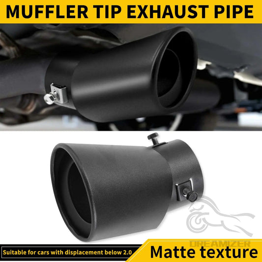 Universal Exhaust Muffler Tip Stainless Steel Rear Pipe Trim