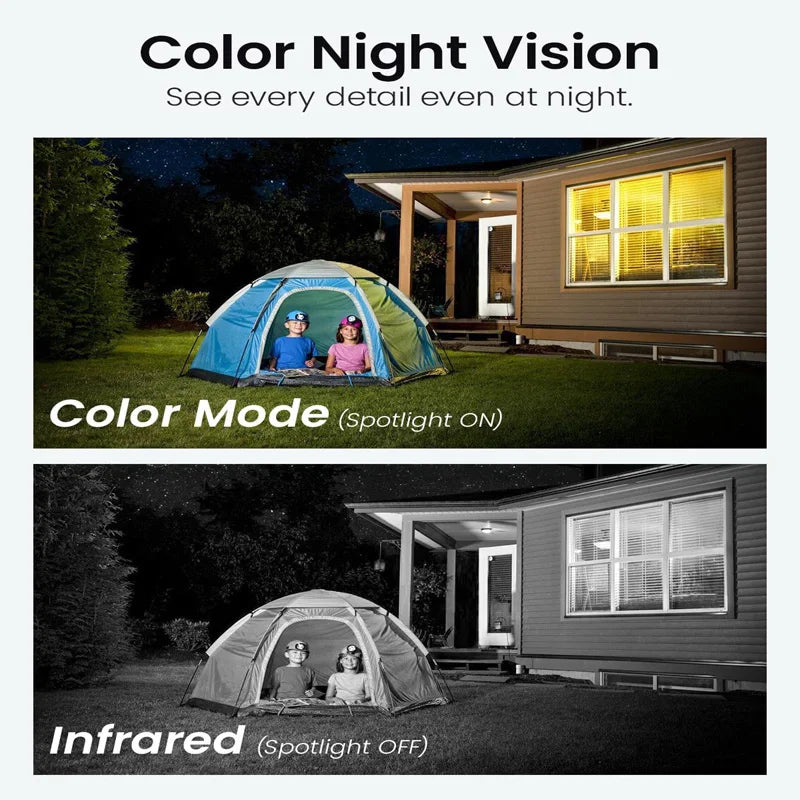 DEKCO 3MP WiFi PTZ Outdoor Security CCTV Camera Night Vision