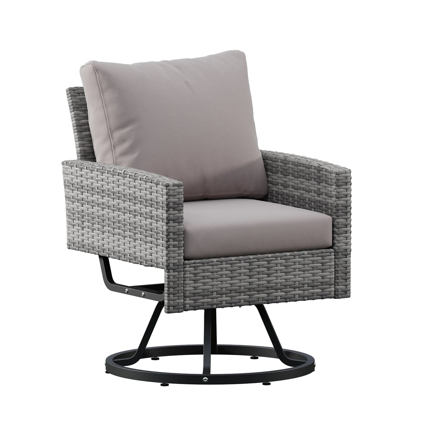 Seogwisam 6 Piece Wicker Patio Furniture Set Outdoor Conversation