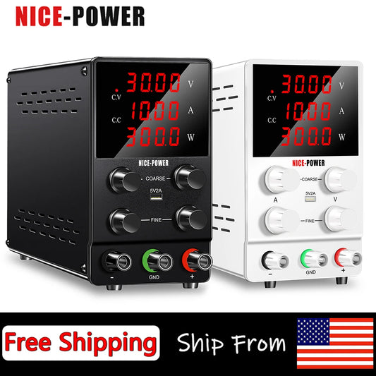 Nice-power Adjustable DC Power Supply 30V 10A 60V 5A