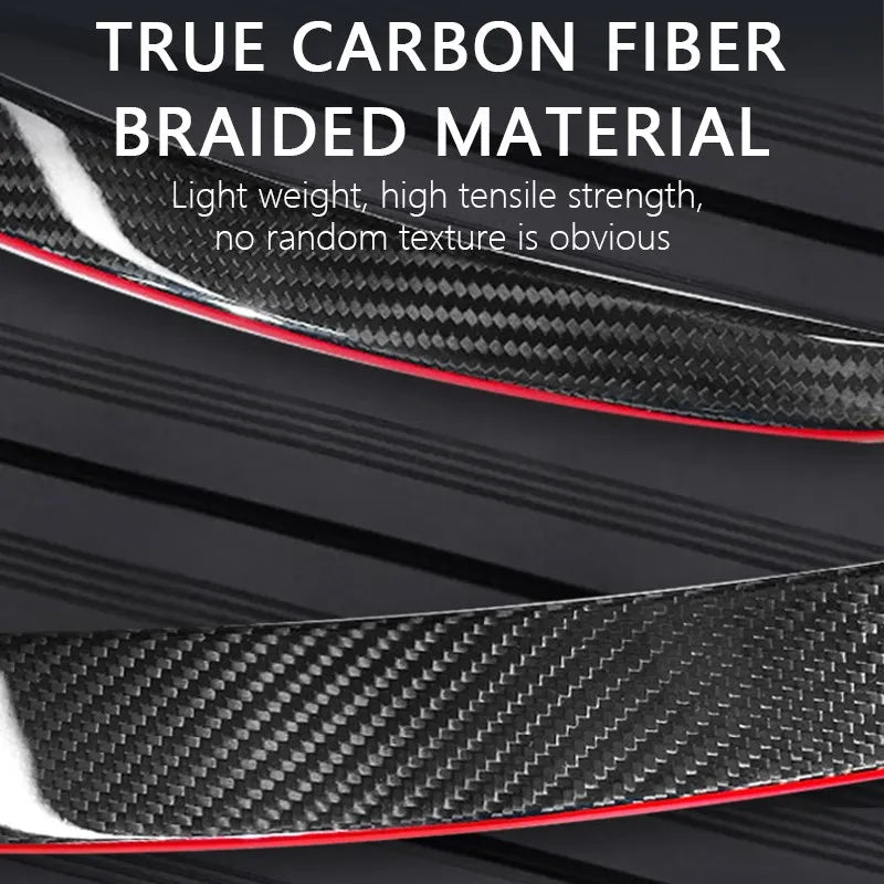 Tplus Tesla Model Y Rear Trunk Spoiler Real Carbon Fiber