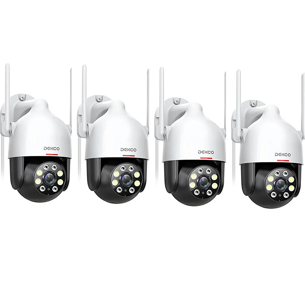 DEKCO 3MP WiFi PTZ Outdoor Security CCTV Camera Night Vision