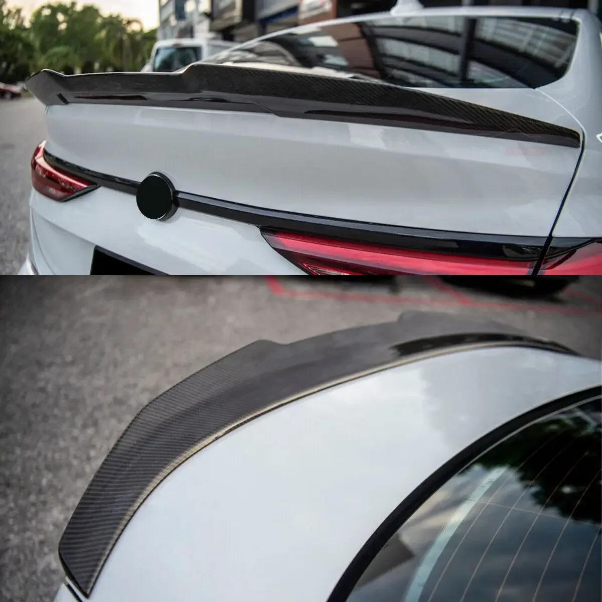 MagicKit Carbon Fiber Look Trunk Spoiler For BMW 2 Series