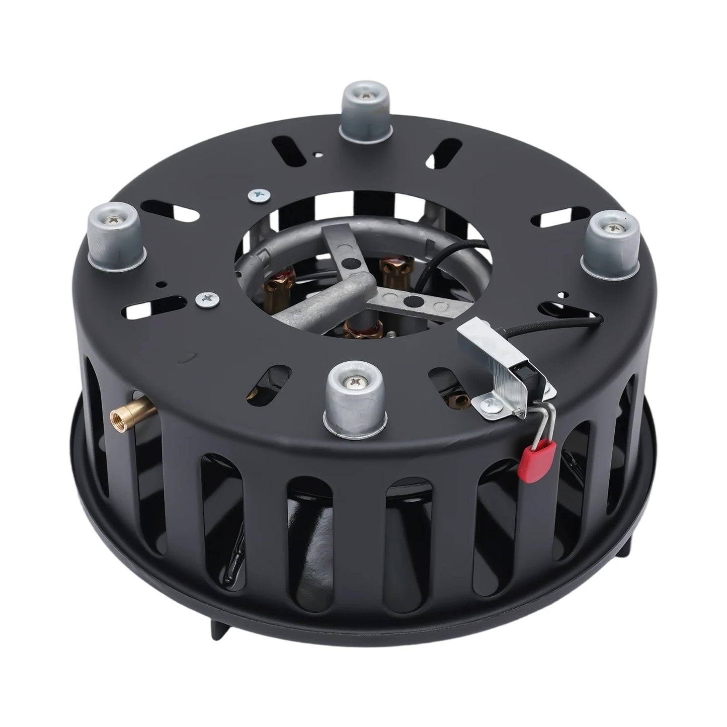 Camping Stove One Burner Portable Cooktop With Three Adapters For Tailgating