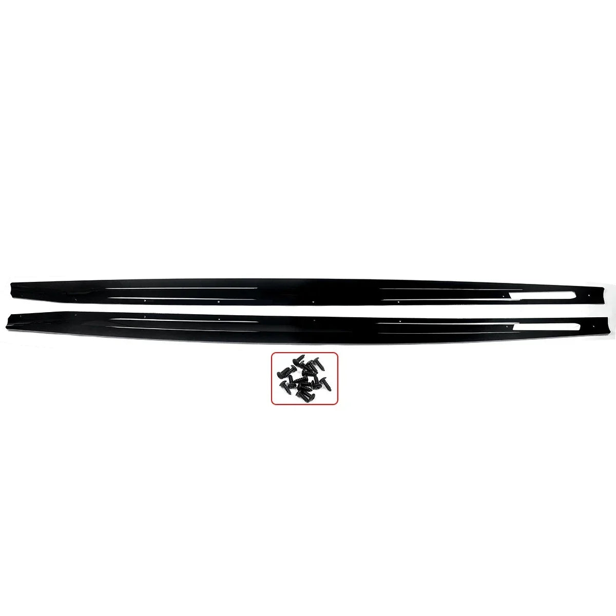 Side Skirt Extension Bumper Lip for BMW 4 Series G22 G23 420i 430i M440i M-Sport 2020 2021 2022 BodyKit Winglet Car Accessories