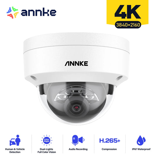 ANNKE C800 4K PoE Outdoor Security Camera 8MP Dual Light