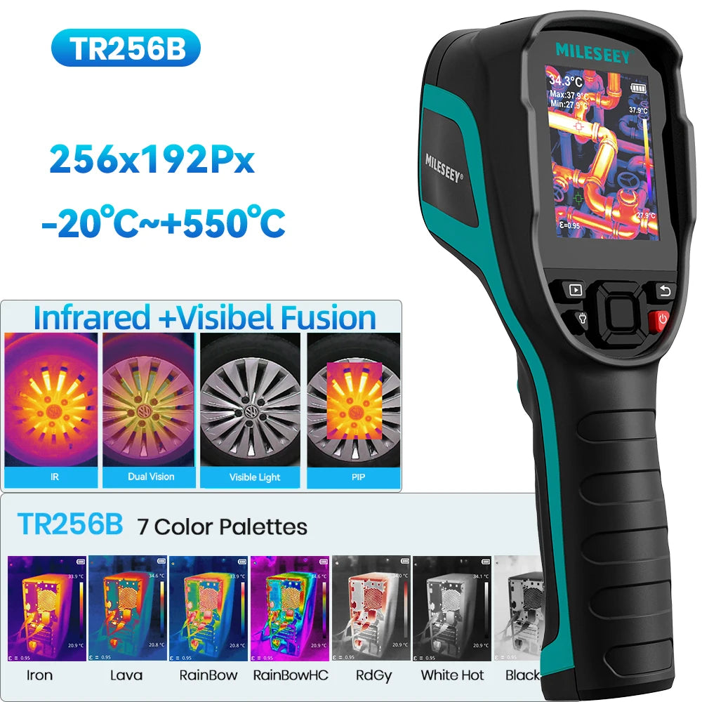 MiLESEEY TR256E Thermal Imager Infrared Temperature Camera