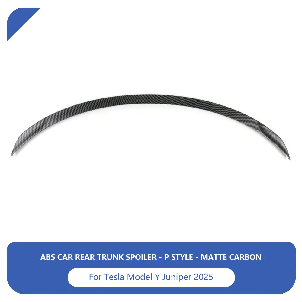 Tesla Model Y Juniper Spoiler ABS Carbon Fiber Rear Wing