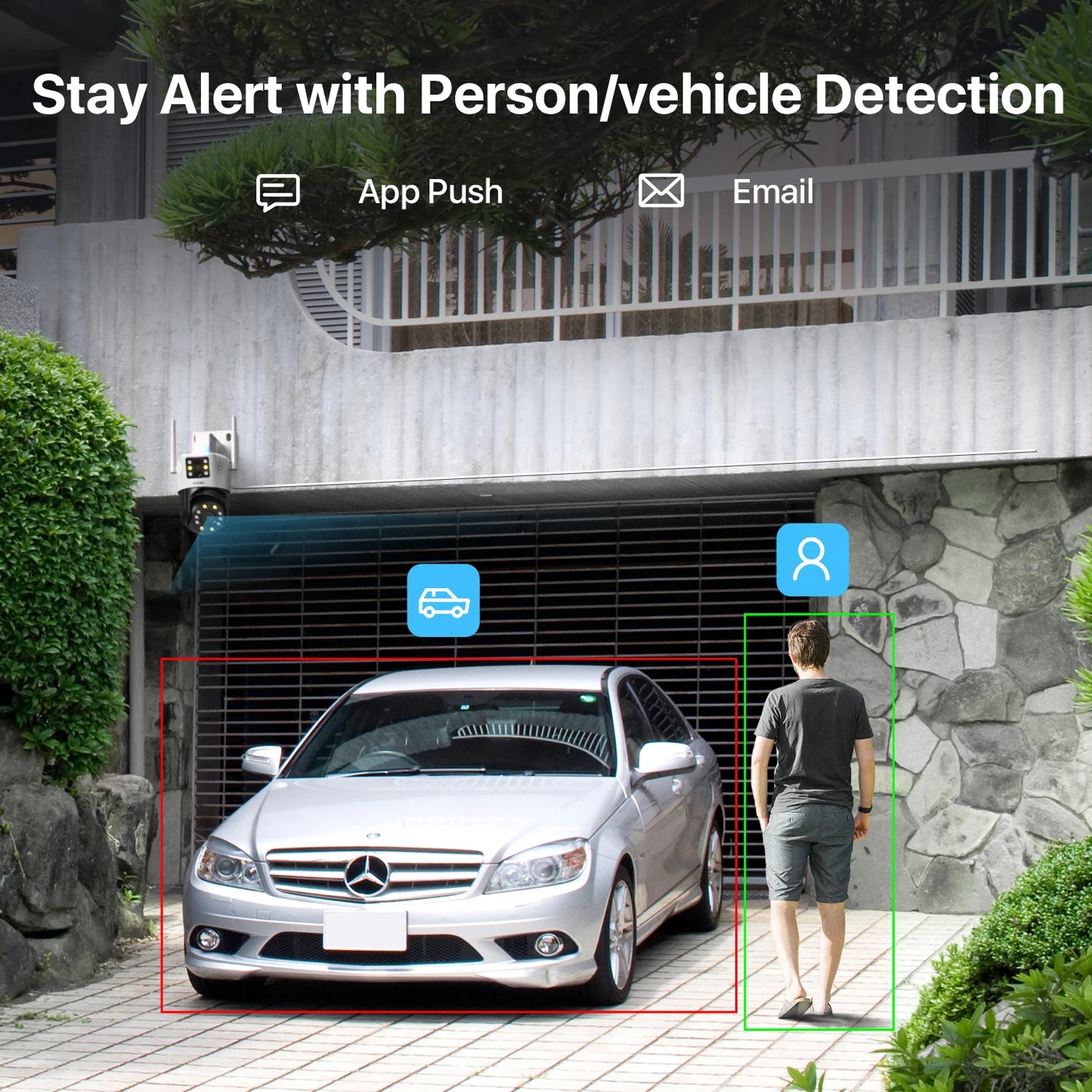 ZOSI C298 4K 8MP Dual Lens PTZ Security Outdoor Surveillance