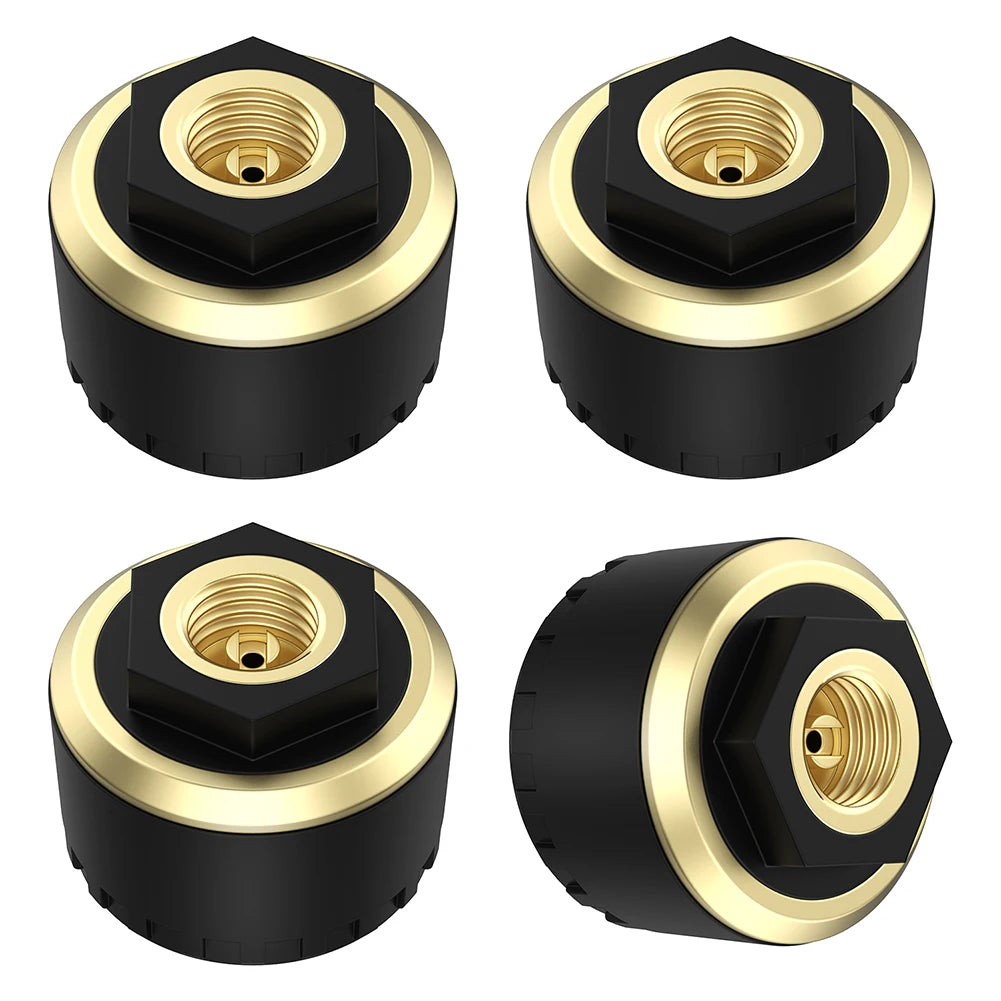 Alloet Tire Pressure Monitoring System Bluetooth Motorcycle Sensor Kit
