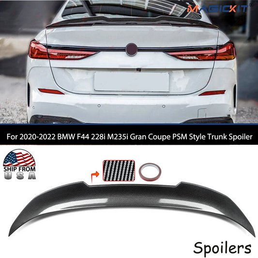 MagicKit Carbon Fiber Look Trunk Spoiler For BMW 2 Series