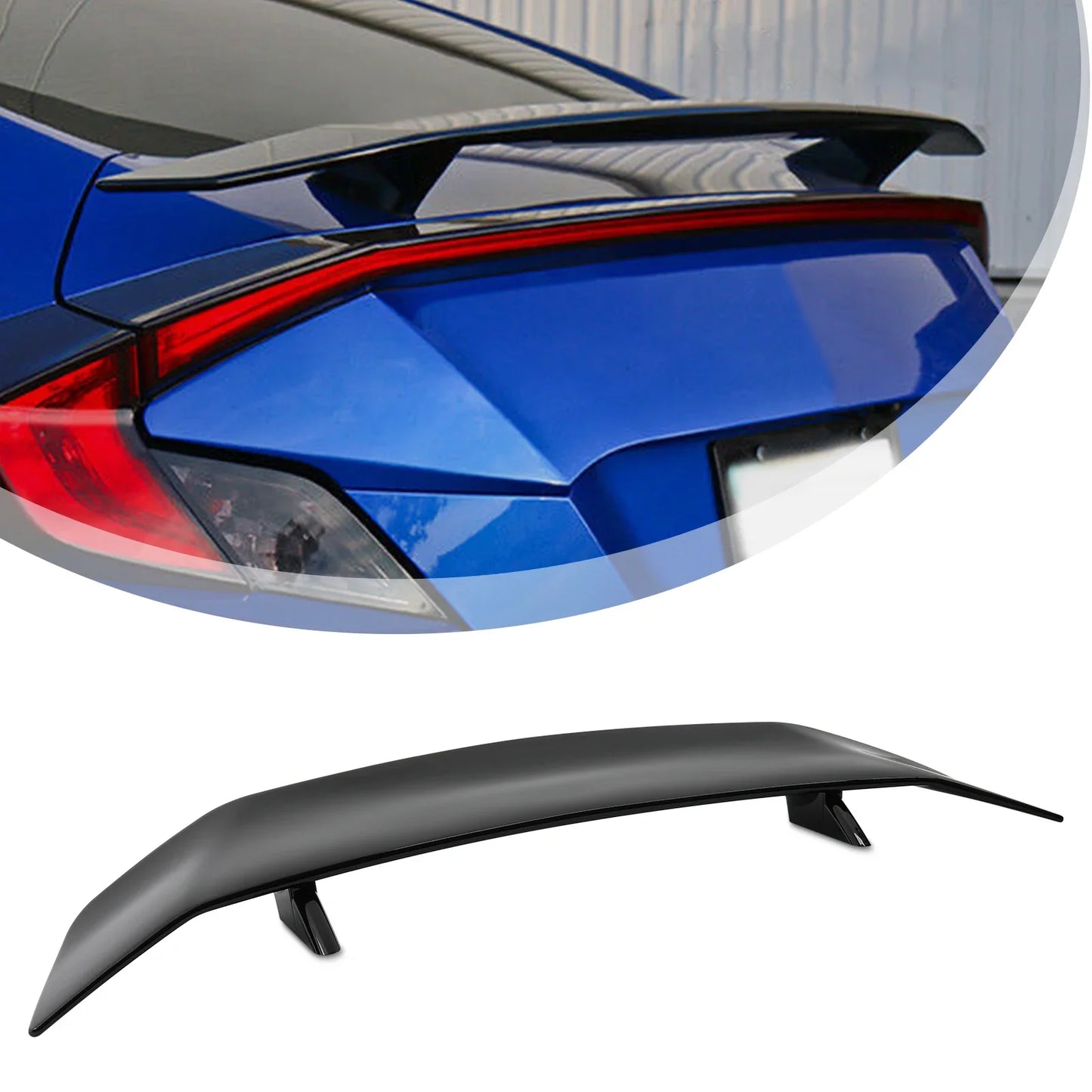 Universal GT Style Aluminum Rear Spoiler for Cars