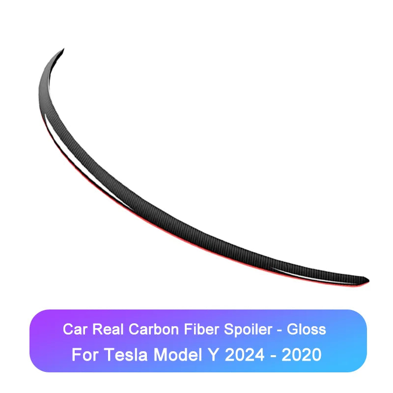 Hign-concerned Real Carbon Fiber Spoiler for Tesla Model Y