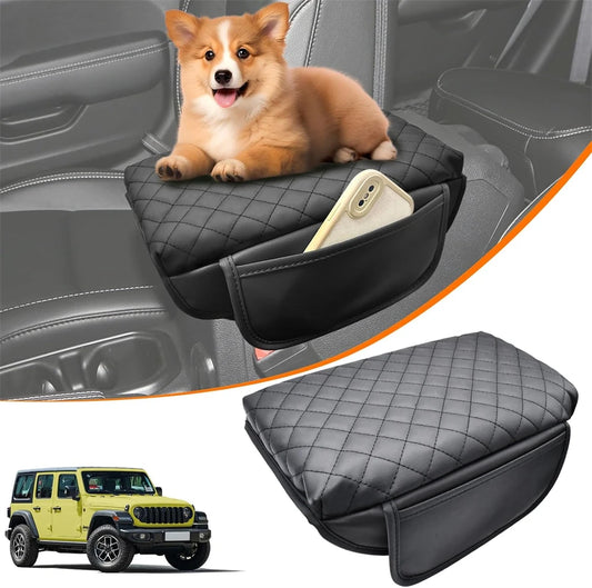 High-concerned Chemical Center Console Armrest Cover For Wrangler JL