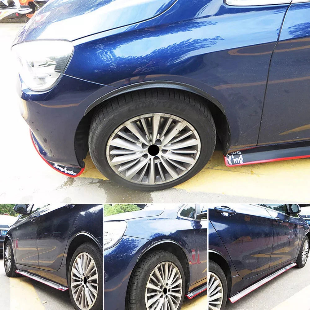 Universal Car Wheel Fender Flares Mud Guards Extension Protection