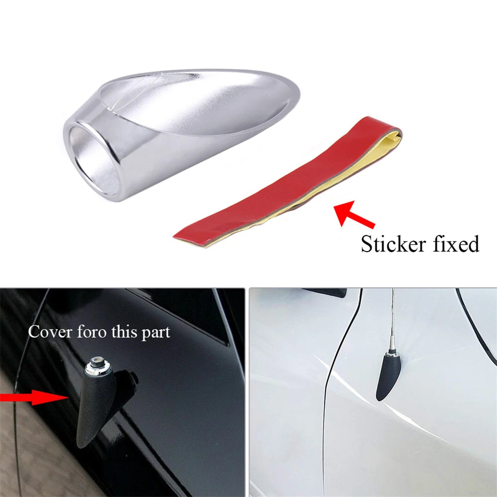 Dodge Ram Antenna Cover Trim ABS Plastic Aerial Accessory