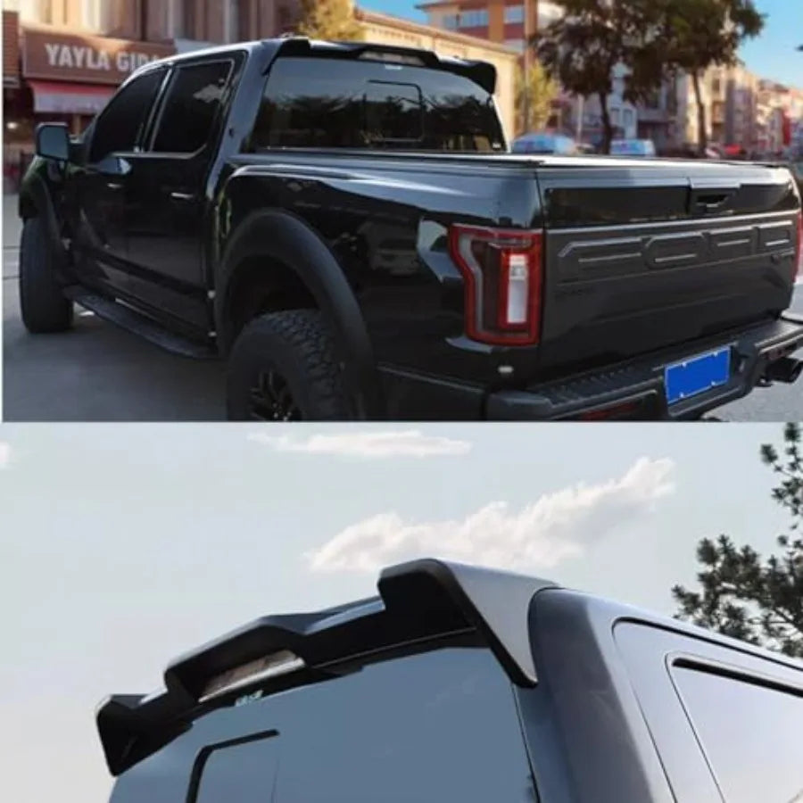 High-Concerned Rear Window Roof Spoiler Lip For Ford F-150 Raptor